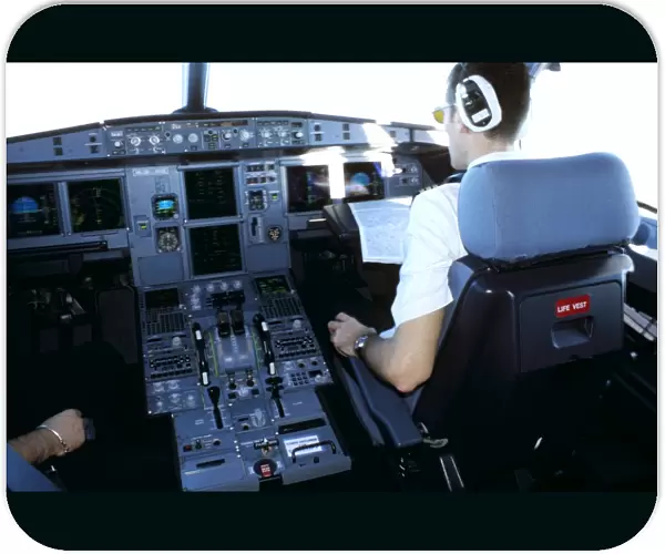Cockpit: Airbus A319