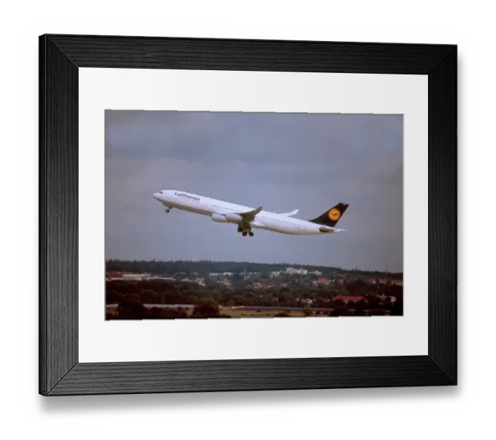 Framed Print : loasby a340 to munich Framed Print : loasby a340 to munich