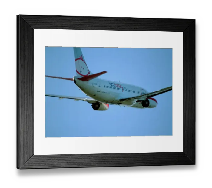 Framed Print : loasby bmi baby 737 Framed Print : loasby bmi baby 737