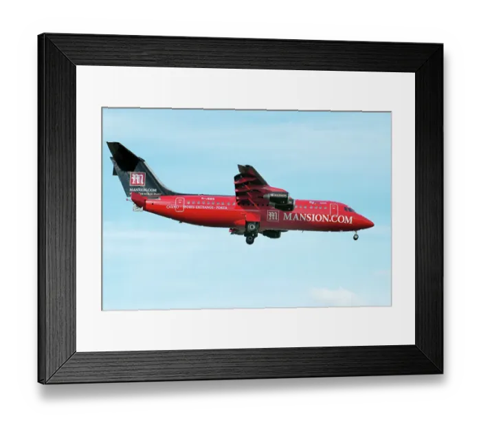 Framed Print : Modern Aircraft, FA kbma011 Framed Print : Modern Aircraft, FA kbma011