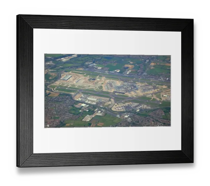 : London Heathrow Terminal 5 Aerial View : London Heathrow Terminal 5 Aerial View
