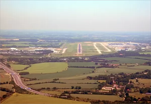 London Stansted View on Approach RW 23
