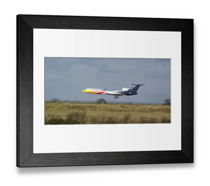 Framed Print : Tupolev Tu-154 Balkan Holidays Framed Print : Tupolev Tu-154 Balkan Holidays
