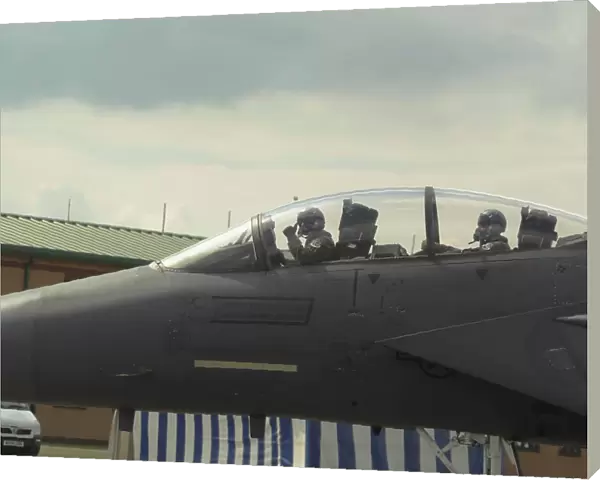 Boeing F-15E Eagle cockpit