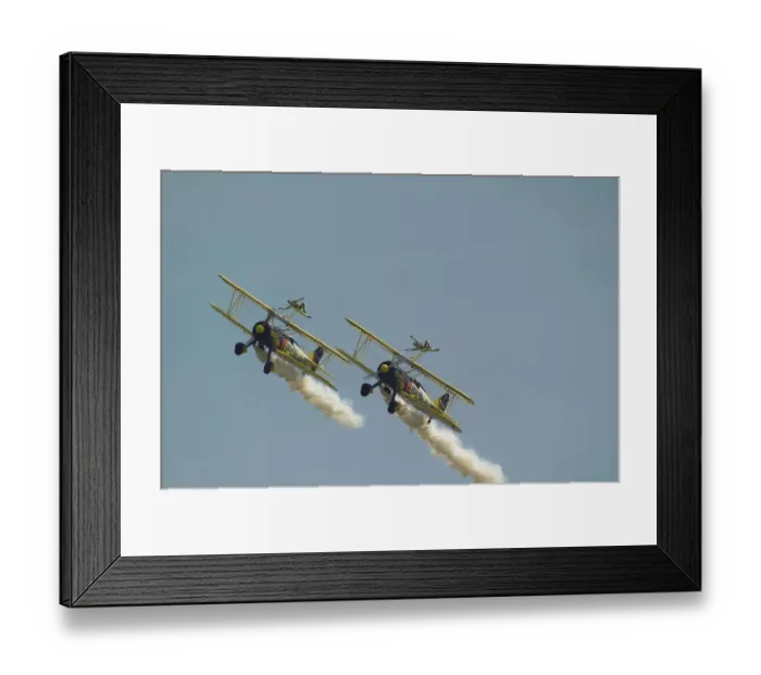 Framed Print : Wing Walking with the Utterley Butterly display team Framed Print : Wing Walking with the Utterley Butterly display team