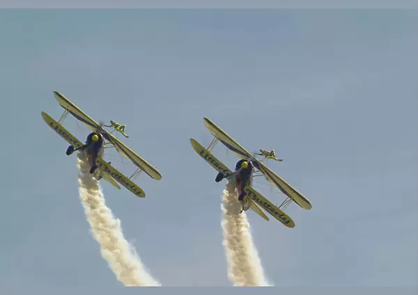 iml-570. wing walking at The 2006 RAF Waddington aishow with the Utterley