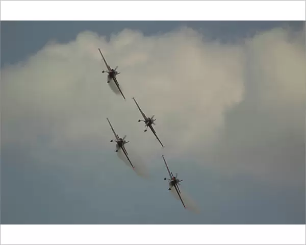 The Blades new aerobatic team using Extra 300s