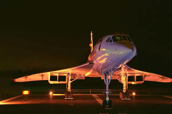 BAe Concorde on display at Manchester