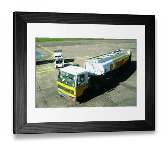 Framed Print : Shell fuel truck Framed Print : Shell fuel truck