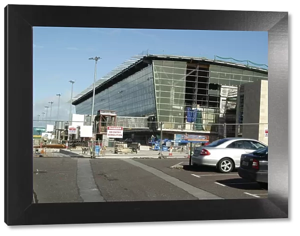 New terminal under construction at Cork Airport, Ireland