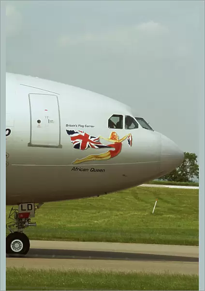 Airbus A340-300 Virgin artwork