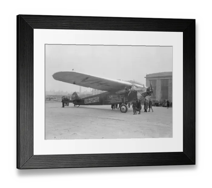 Framed Print : Avro 10 Southern Star 1st mail and passenger service in Australia, Australian National Airways Framed Print : Avro 10 Southern Star 1st mail and passenger service in Australia, Australian National Airways
