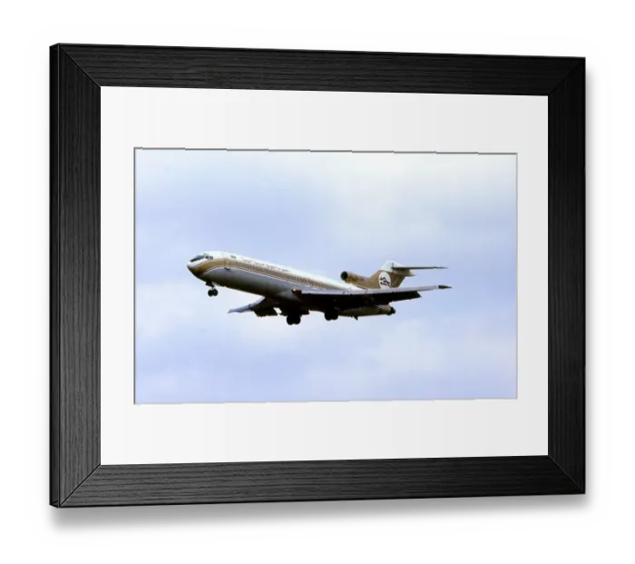 Framed Print : Boeing 727 Libyan Arab Airlines Framed Print : Boeing 727 Libyan Arab Airlines