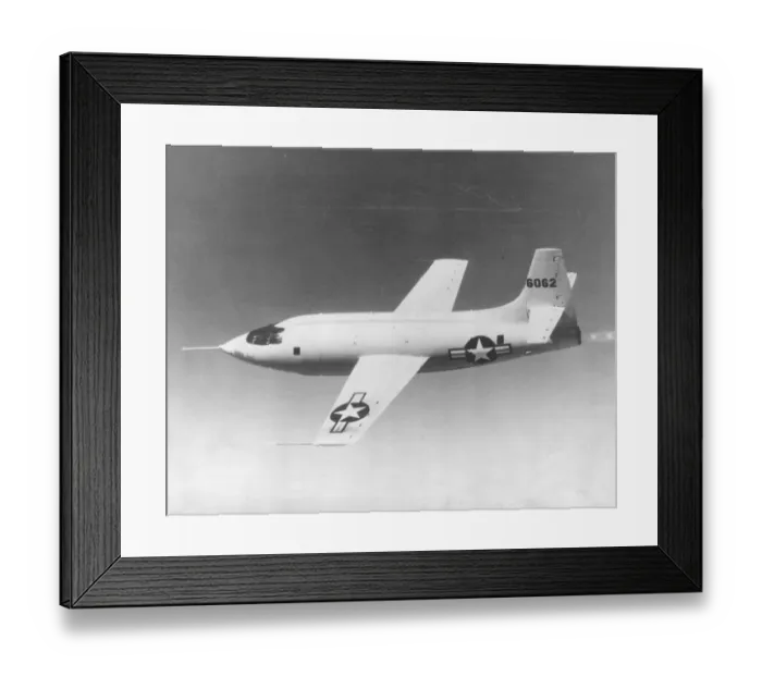 Framed Print : Bell X1 Framed Print : Bell X1