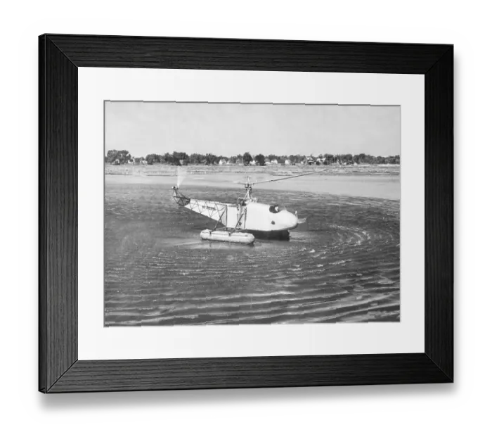 Framed Print : Sikorsky VS300 1st viable helicopter Framed Print : Sikorsky VS300 1st viable helicopter