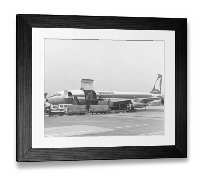 Framed Print : Boeing 707-320C Framed Print : Boeing 707-320C