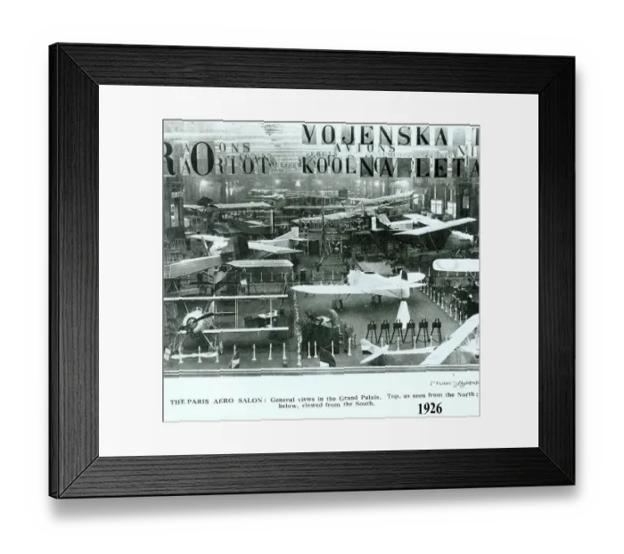 Framed Print : Airshow: Paris 1926 Framed Print : Airshow: Paris 1926