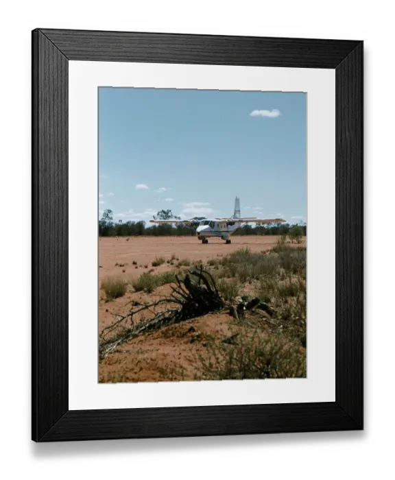 Framed Print : Flying Doctor Australia GAF Nomad (historical) Framed Print : Flying Doctor Australia GAF Nomad (historical)
