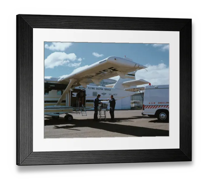 Framed Print : Flying Doctor Australia