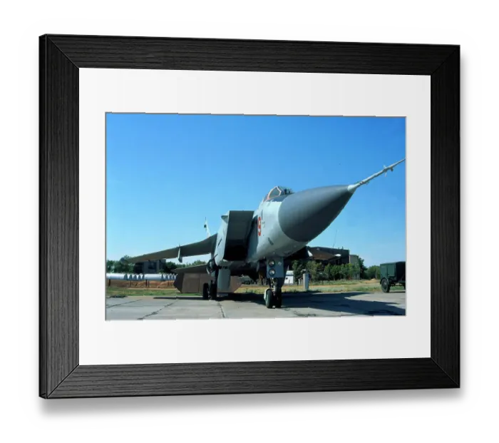 Framed Print : Mikoyan Mig 25 Foxbat