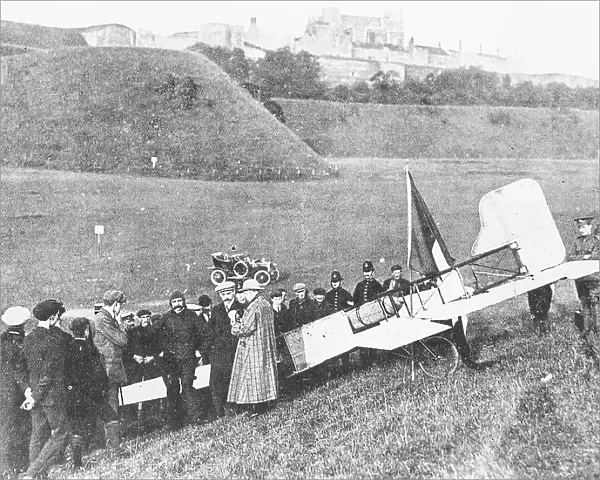 Bleriot after Channel Crossing