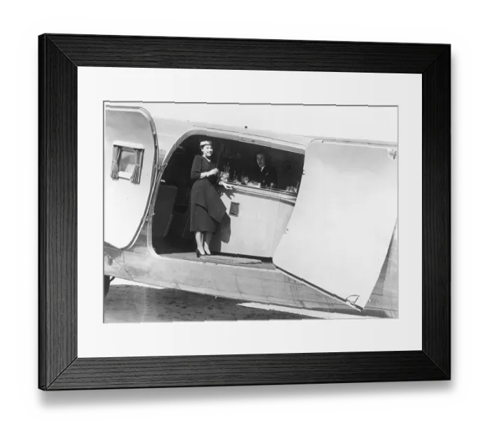 Framed Print : The bar in Douglas DC3 Framed Print : The bar in Douglas DC3