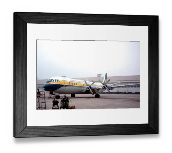Framed Print : Vickers Vanguard Merpati Framed Print : Vickers Vanguard Merpati