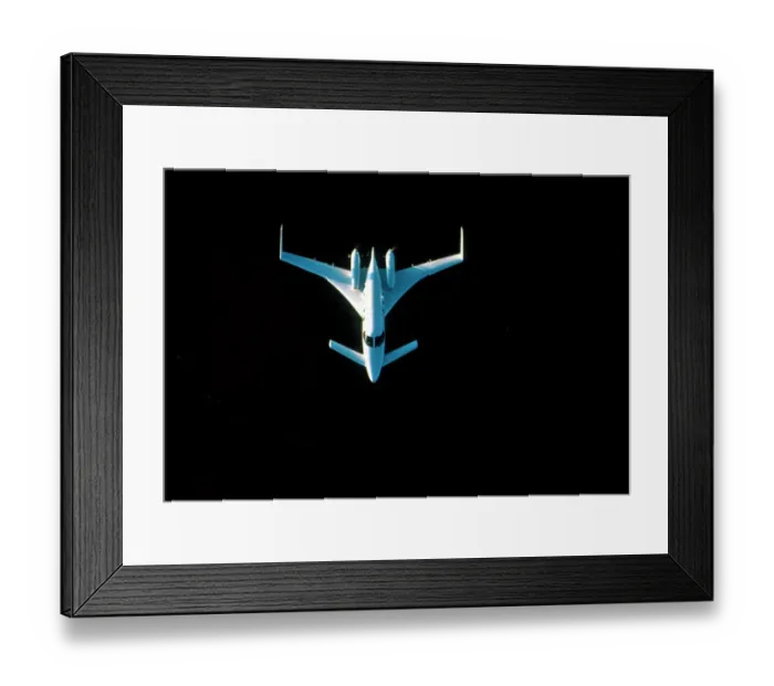 Framed Print : Beech Starship Framed Print : Beech Starship