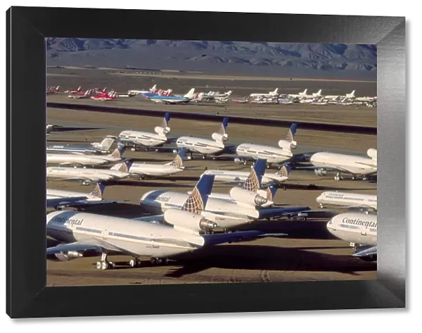 Aircraft in storage at Mojave USA