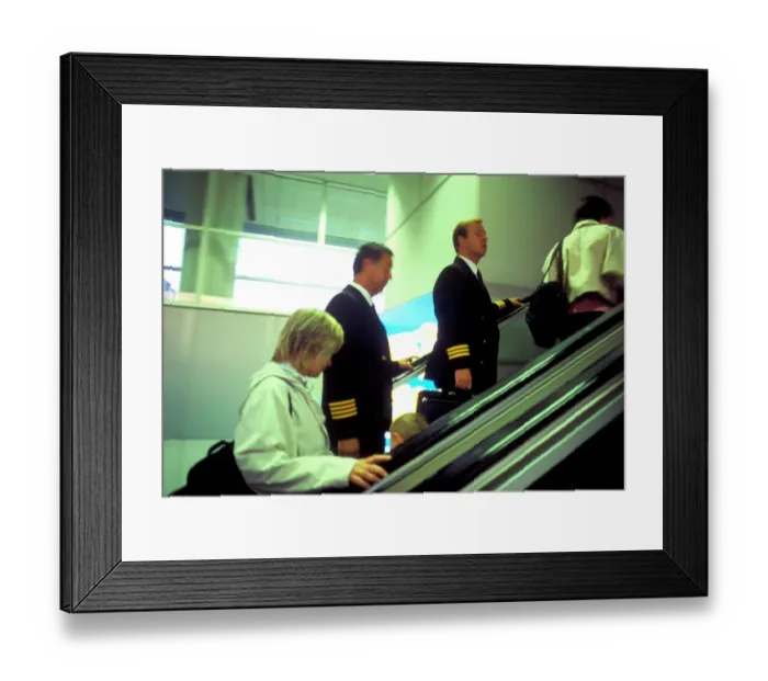Framed Print : Pilots. Standstead pilots. Brotchie