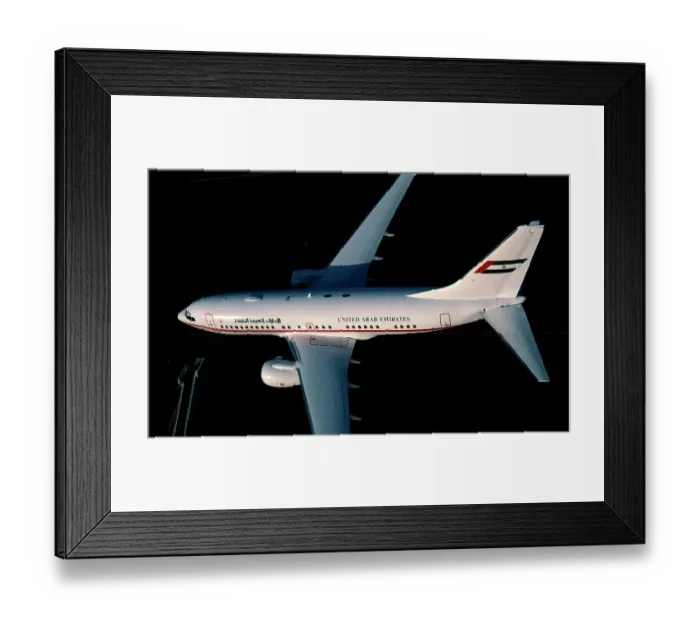 Framed Print : Boeing BBJ Framed Print : Boeing BBJ