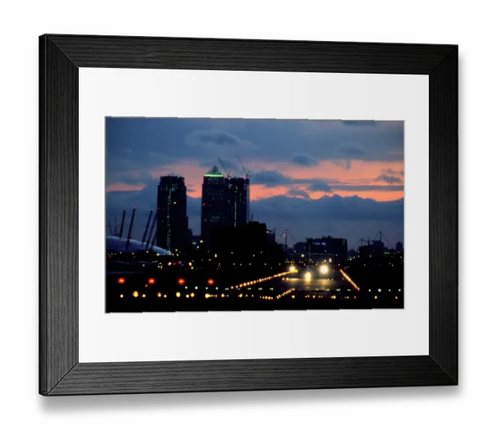 Framed Print : Airports: London City Framed Print : Airports: London City