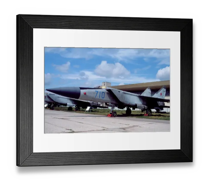 Framed Print : Mikoyan Mig 25 in Moscow Museum Framed Print : Mikoyan Mig 25 in Moscow Museum
