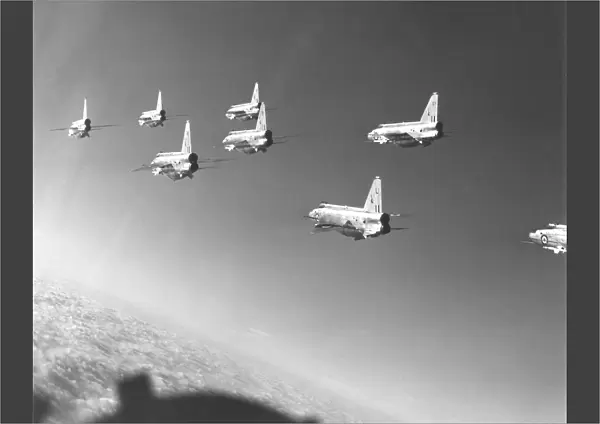 English Electric Lightnings in formation