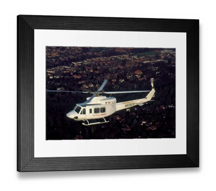 Framed Print : Bell 412. bell 412 Flight Framed Print : Bell 412. bell 412 Flight