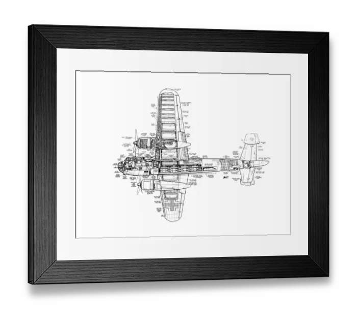 Framed Print : Dornier Do217 Cutaway Drawing Framed Print : Dornier Do217 Cutaway Drawing
