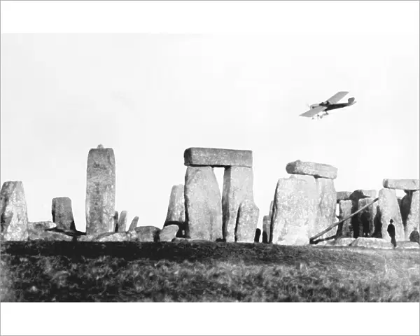 Bristol Aircraft Over Stonehenge