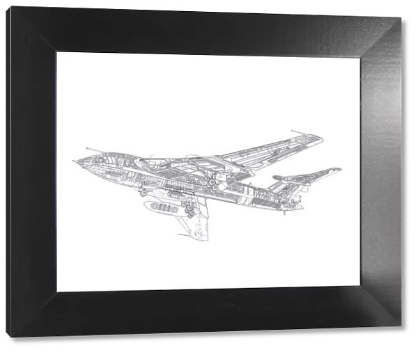 Handley Page Victor B1 Cutaway Drawing