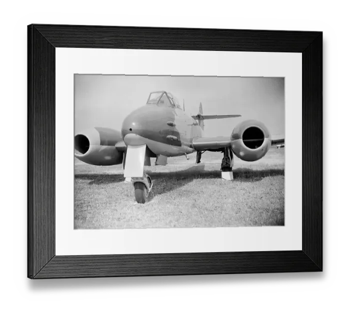 Framed Print : Gloster Meteor MK4 RAF Tangmere 12 / 09 / 46 (c) Flight Framed Print : Gloster Meteor MK4 RAF Tangmere 12 / 09 / 46 (c) Flight
