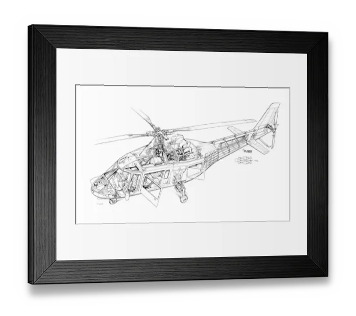 Framed Print : Agusta A109 Hirundo Cutaway Drawing Framed Print : Agusta A109 Hirundo Cutaway Drawing
