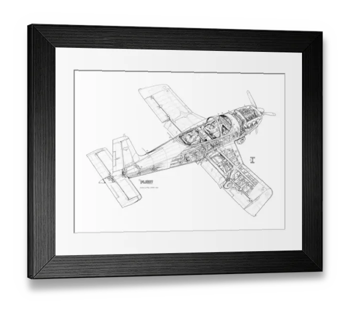 Framed Print : NDN Firecracker ND4 Cutaway Drawing Framed Print : NDN Firecracker ND4 Cutaway Drawing