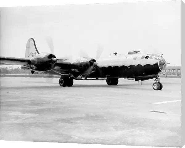 Boeing B-29 Superfortress USAF at RAF Marham UK 1947