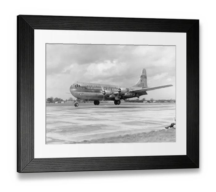 Framed Print : 377 Stratocruiser Pan Am 1949 Framed Print : 377 Stratocruiser Pan Am 1949