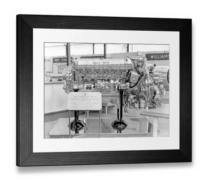 Framed Print : Rolls Royce Merlin Engine Framed Print : Rolls Royce Merlin Engine