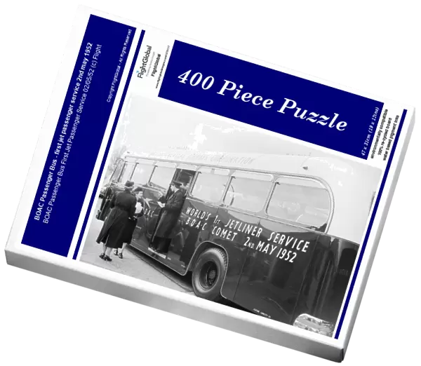 BOAC Passenger Bus - first jet passenger service 2nd may 1952