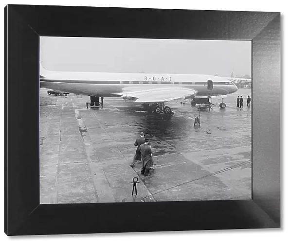 DH Comet 1 BOAC G-ALYP First Jet Passenger Flight 02 / 05 / 52 London - Johannesburg (c) Flight