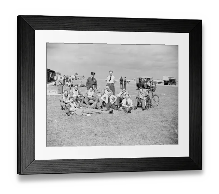 Framed Print : Military Crew Framed Print : Military Crew