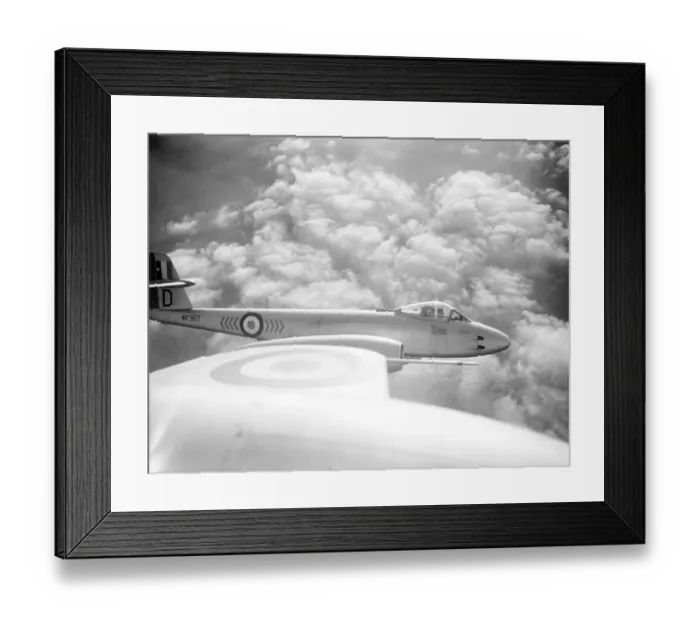 Framed Print : Gloster Meteor Mk8 Framed Print : Gloster Meteor Mk8