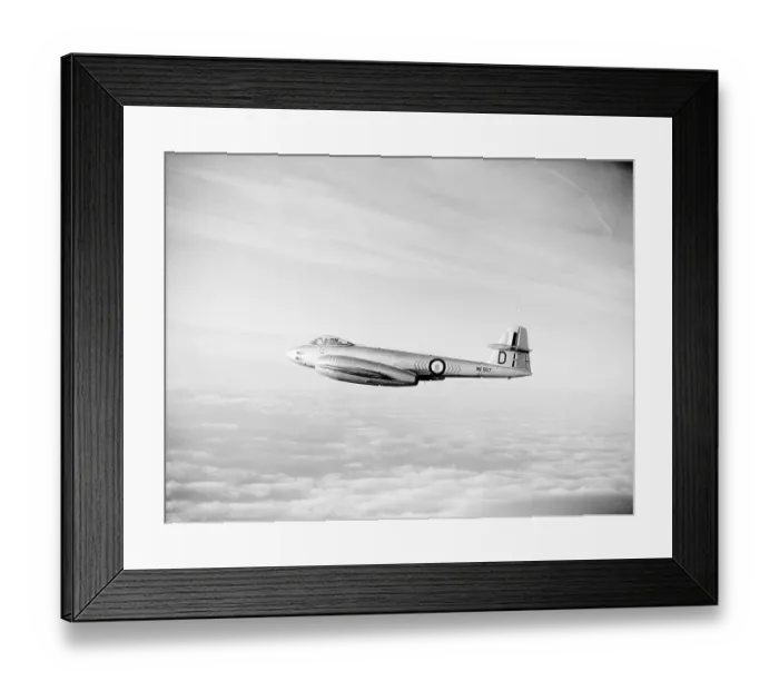 Framed Print : Gloster Meteor Mk8 Framed Print : Gloster Meteor Mk8