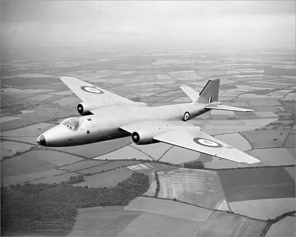 English Electric Canberra in Flight